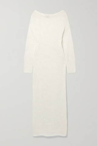 유럽직배송 카이트 원피스 KHAITE Opal crocheted cotton-blend maxi dress 36856120585167188