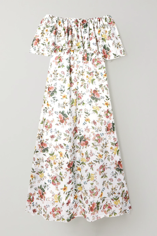 유럽직배송 에르뎀 원피스 ERDEM Algarve off-the-shoulder belted floral-print cotton-voile maxi dress 38063312418819325