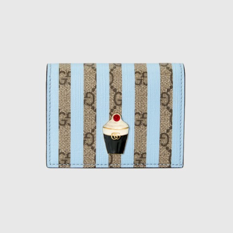 유럽직배송 구찌 카드케이스 GUCCI Card case wallet with enamel ice cream 701489UYMDS8623