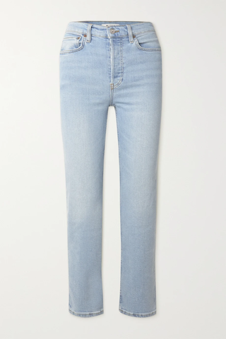 유럽직배송 리던 청바지 RE/DONE Stove Pipe high-rise straight-leg jeans 36856120585352116
