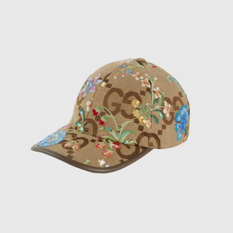 유럽직배송 구찌 야구모자 GUCCI Jumbo GG baseball hat with floral embroidery 7018453HAJM2584