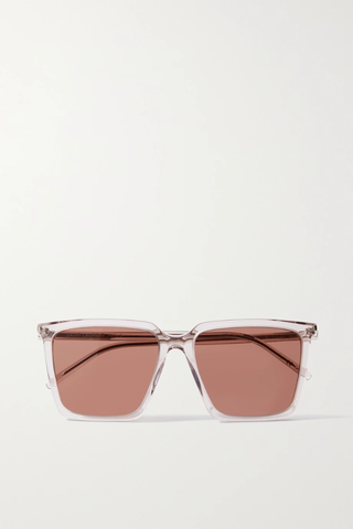 유럽직배송 생로랑 선글라스 SAINT LAURENT Square-frame acetate sunglasses 27086482324300059