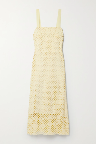 유럽직배송 미구엘리나 원피스 MIGUELINA Blake crocheted cotton maxi dress 33258524072413567