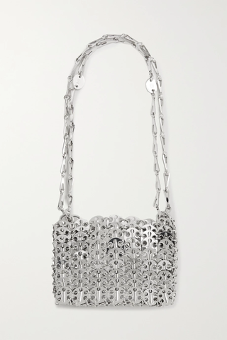유럽직배송 파코라반 숄더백 PACO RABANNE Nano 1969 paillette-embellished chainmail shoulder bag 42247633208521399