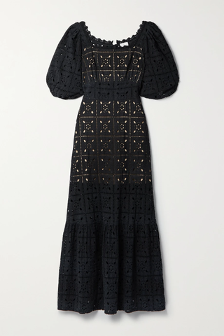 유럽직배송 미구엘리나 원피스 MIGUELINA Mariana tiered crocheted cotton maxi dress 38063312419671310