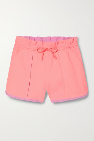유럽직배송 PARADISED + NET SUSTAIN Beatrix two-tone cotton-blend poplin shorts 45666037505038781
