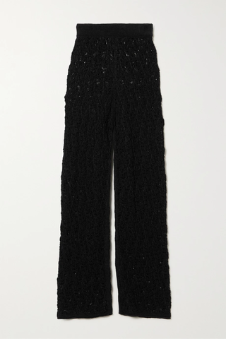 유럽직배송 르카샤 팬츠 LE KASHA Acacus crocheted organic linen wide-leg pants 38063312420432582