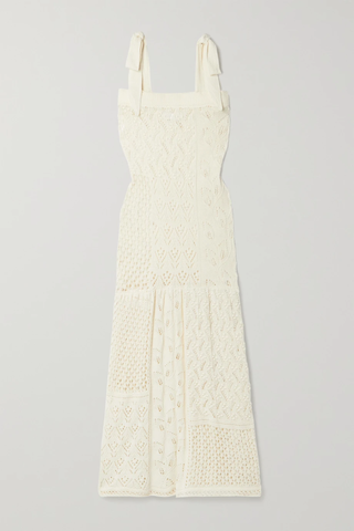 유럽직배송 짐머만 원피스 ZIMMERMANN Anneke pointelle-knit cotton midi dress 38063312420620611