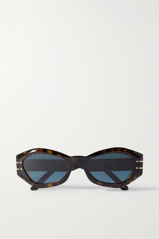 유럽직배송 디올 선글라스 DIOR EYEWEAR DiorSignature B1U cat-eye tortoiseshell acetate sunglasses 42247633208380342