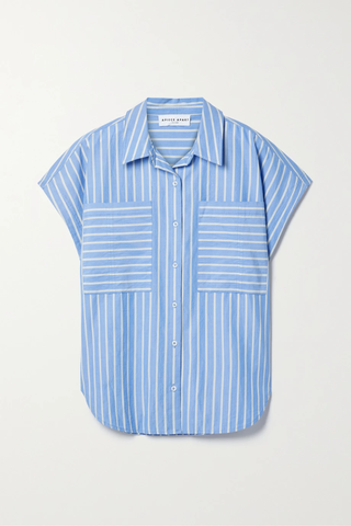 유럽직배송 어피스아파트 셔츠 APIECE APART Soller striped organic cotton-poplin shirt 38063312420538224