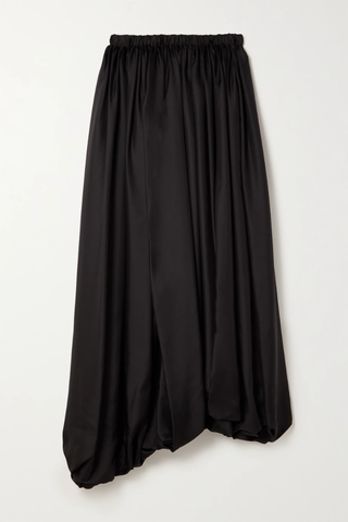 유럽직배송 더로우 스커트 THE ROW Hana asymmetric pleated silk-twill maxi skirt 33258524072688899