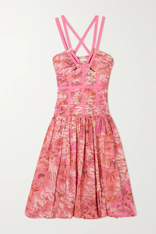 유럽직배송 울라존슨 원피스 ULLA JOHNSON Kaia floral-print cotton-poplin dress 43769801096293729