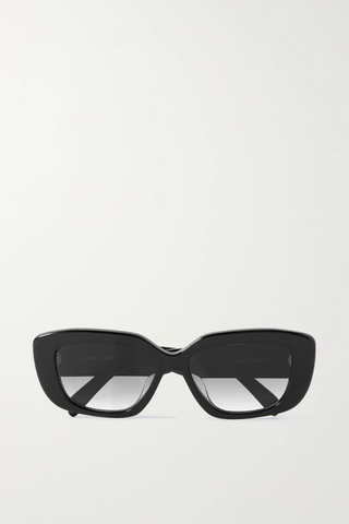 유럽직배송 셀린느 선글라스 CELINE EYEWEAR Rectangular-frame acetate sunglasses 38063312418016244