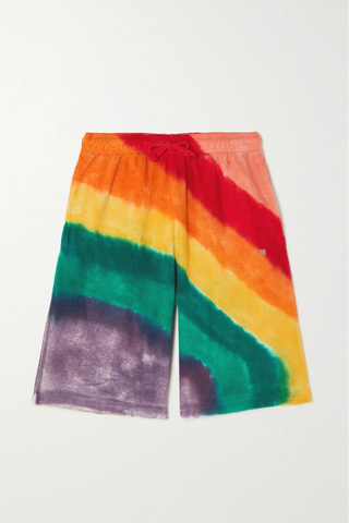 유럽직배송 아크네스튜디오 ACNE STUDIOS Tie-dyed cotton-terry shorts 38063312420351804