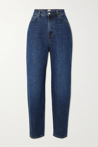 유럽직배송 토템 청바지 TOTÊME High-rise tapered organic jeans 43769801095408236