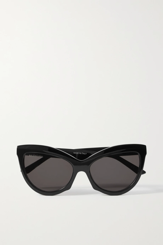 유럽직배송 발렌시아가 선글라스 BALENCIAGA EYEWEAR Cat-eye acetate sunglasses 38063312420069648