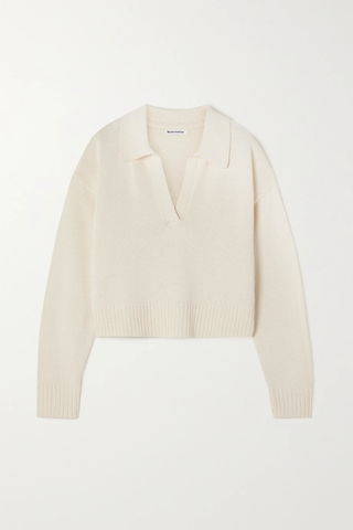 유럽직배송 리포메이션 스웨터 REFORMATION Francesco organic cotton polo sweater 1647597283630974
