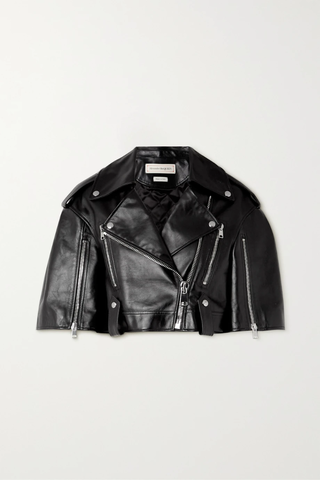 유럽직배송 알렉산더맥퀸 자켓 ALEXANDER MCQUEEN Cropped leather biker jacket 1647597284275821
