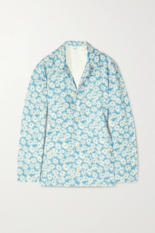유럽직배송 리던 자켓 RE/DONE 90s floral-print cotton-canvas jacket 45666037504839290