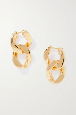 유럽직배송 보테가베네타 귀걸이 BOTTEGA VENETA Gold-tone silver earrings 1647597285167775
