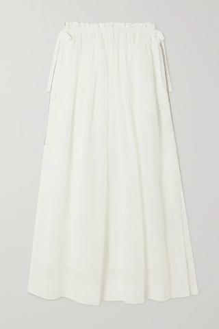 유럽직배송 브루넬로쿠치넬리 스커트 BRUNELLO CUCINELLI Embellished cotton-voile maxi skirt 38063312420409580