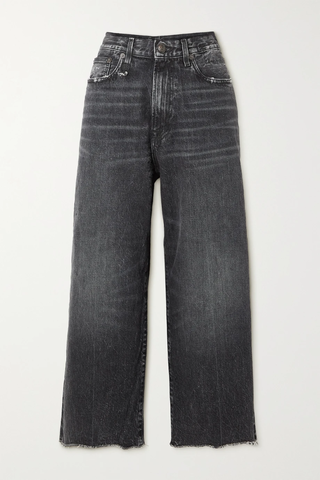 유럽직배송 알13 청바지 R13 D&#039;arcy cropped distressed high-rise wide-leg jeans 42247633208266171