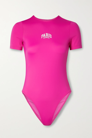 유럽직배송 발렌시아가 BALENCIAGA Printed cutout swimsuit 38063312418732063
