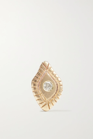 유럽직배송 PASCALE MONVOISIN Souad N°3 9-karat gold diamond single earring 34344356237241470