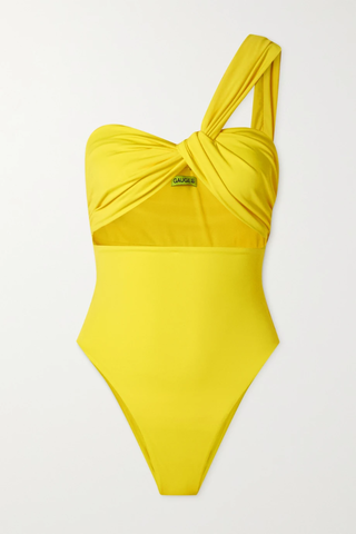 유럽직배송 가우지81 GAUGE81 Digos one-shoulder cutout recycled stretch swimsuit 36093695689006936