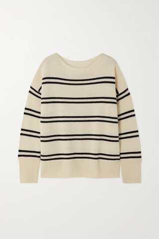 유럽직배송 빈스 스웨터 VINCE Striped cashmere sweater 45666037505259735