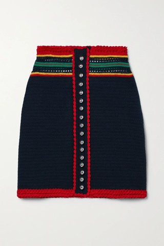 유럽직배송 파코라반 미니스커트 PACO RABANNE Crocheted cotton mini skirt 38063312420734139