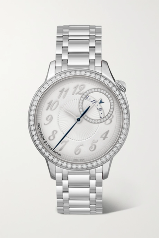 유럽직배송 바쉐론콘스탄틴 VACHERON CONSTANTIN Egérie Automatic 35mm stainless steel and diamond watch 19971654707086254
