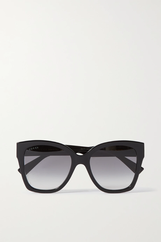 유럽직배송 구찌 선글라스 GUCCI EYEWEAR Oversized D-frame acetate sunglasses 1647597283173627