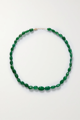 유럽직배송 JIA JIA Arizona Candy gold emerald quartz necklace 43769801098100074
