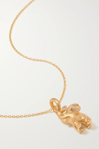 유럽직배송 올레 링가드 코펜하겐 목걸이 OLE LYNGGAARD COPENHAGEN Elephant 18-karat gold diamond necklace 1647597277680030