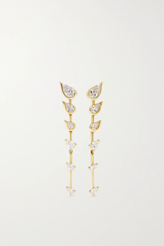 유럽직배송 페르난도조지 귀걸이 FERNANDO JORGE Flicker 18-karat gold diamond earrings 36856120584954106