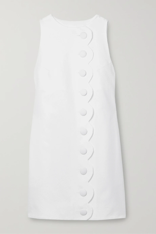 유럽직배송 리사마리페르난데즈 미니원피스 LISA MARIE FERNANDEZ Scalloped Swiss dot cotton-piqué mini dress 45666037504791017