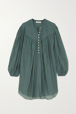 유럽직배송 이자벨마랑에뚜왈 미니원피스 ISABEL MARANT ÉTOILE Elisa striped cotton-voile mini dress 43769801094921940