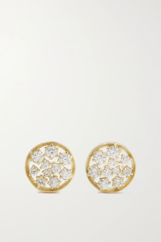 유럽직배송 제이드트라우 귀걸이 JADE TRAU Margot 18-karat gold diamond earrings 46376663162819400