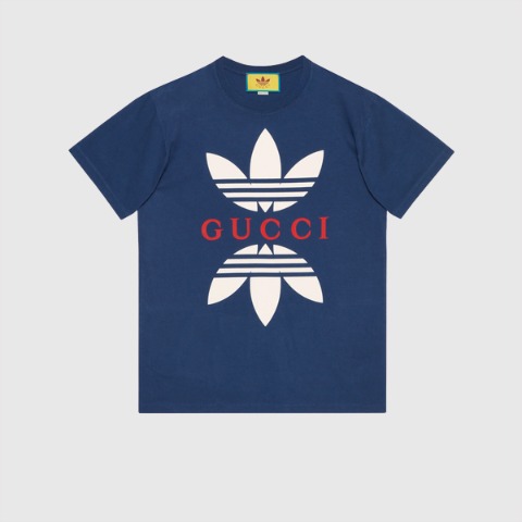 유럽직배송 구찌 티셔츠 GUCCI adidas x Gucci cotton jersey T-shirt 548334XJEMJ4622