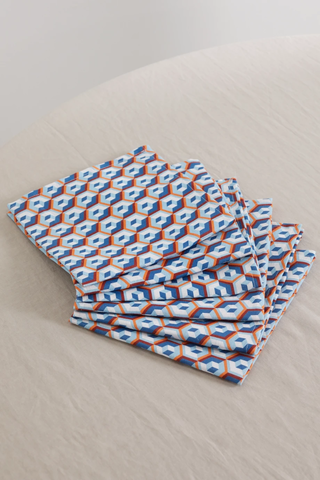 유럽직배송 라더블제이 LA DOUBLEJ Set of six printed linen napkins 36856120585100989