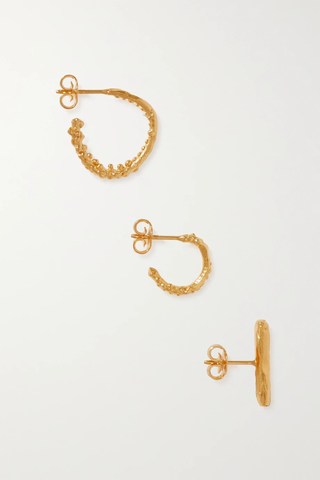 유럽직배송 알리기에리 귀걸이 ALIGHIERI The Starry Night set of three gold-plated earrings 42247633209116025