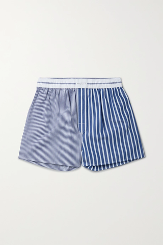 유럽직배송 알렉산더왕 ALEXANDERWANG.T Striped cotton-poplin shorts 1647597284425859