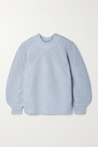 유럽직배송 어피스아파트 스웨터 APIECE APART Nueva Merel ribbed striped cotton and cashmere-blend sweater 38063312420537719