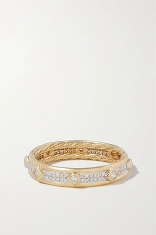유럽직배송 데이비드율만 반지 DAVID YURMAN Modern Renaissance 18-karat gold diamond ring 33258524072165536