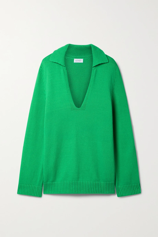 유럽직배송 레셋 스웨터 LESET May cotton-blend polo sweater 45666037504962457