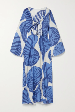 유럽직배송 요한나오르티츠 원피스 JOHANNA ORTIZ + NET SUSTAIN Polinesia printed cotton-poplin maxi dress 38063312420588114
