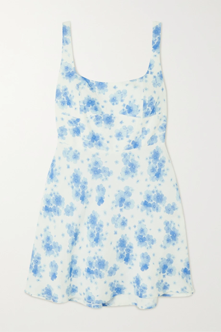 유럽직배송 릭소 미니원피스 RIXO Ronan floral-print linen-blend mini dress 38063312420396006
