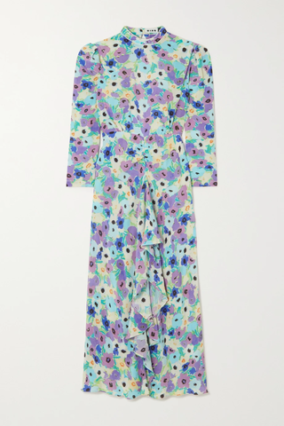 유럽직배송 릭소 원피스 RIXO Dani open-back floral-print silk crepe de chine midi dress 38063312420396120