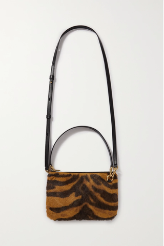 유럽직배송 질샌더 숄더백 JIL SANDER Medium tiger-print calf hair and leather shoulder bag 32027475400194704